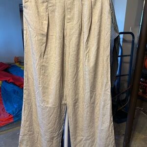 Wild Fable Tan Wide Leg Pants